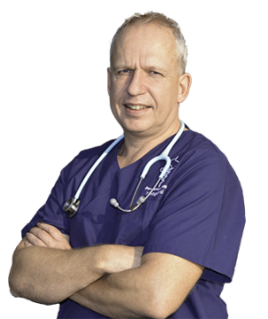 Dr Jan Deroo Jan Deroo was gedurende 15 jaar hoofd van de dierenkliniek van Defensie. Hij specialiseerde als vakdierenarts gezelschapsdieren aan de Universiteit Gent.